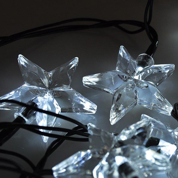 Catena luminosa di Natale 20xLED 6 m bianco freddo