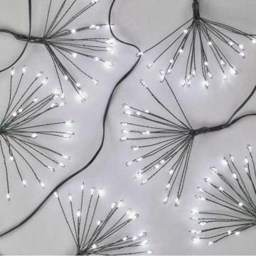 Catena luminosa di Natale con 150xLED/5,35m bianco freddo