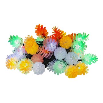 Catena luminosa di Natale da esterno 40xLED/15m IP44 multicolore