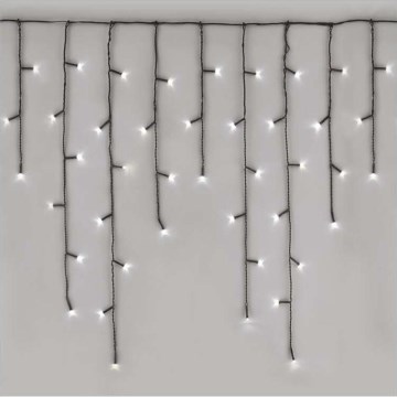 Catena luminosa di Natale LED per esterni 600xLED/8 modalità 15m IP44 bianco freddo