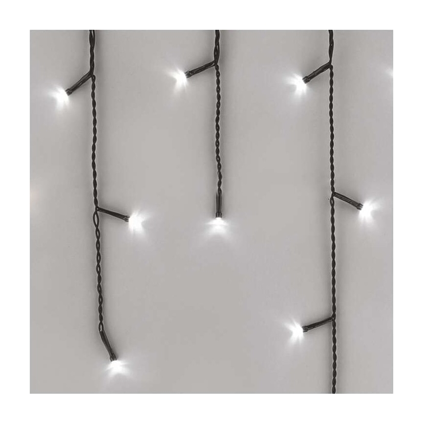 Catena luminosa di Natale LED per esterni 600xLED/8 modalità 15m IP44 bianco freddo