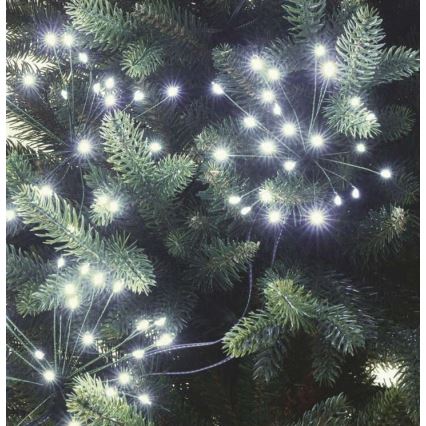 Catena luminosa LED 150 LED/5,35 m, bianco freddo