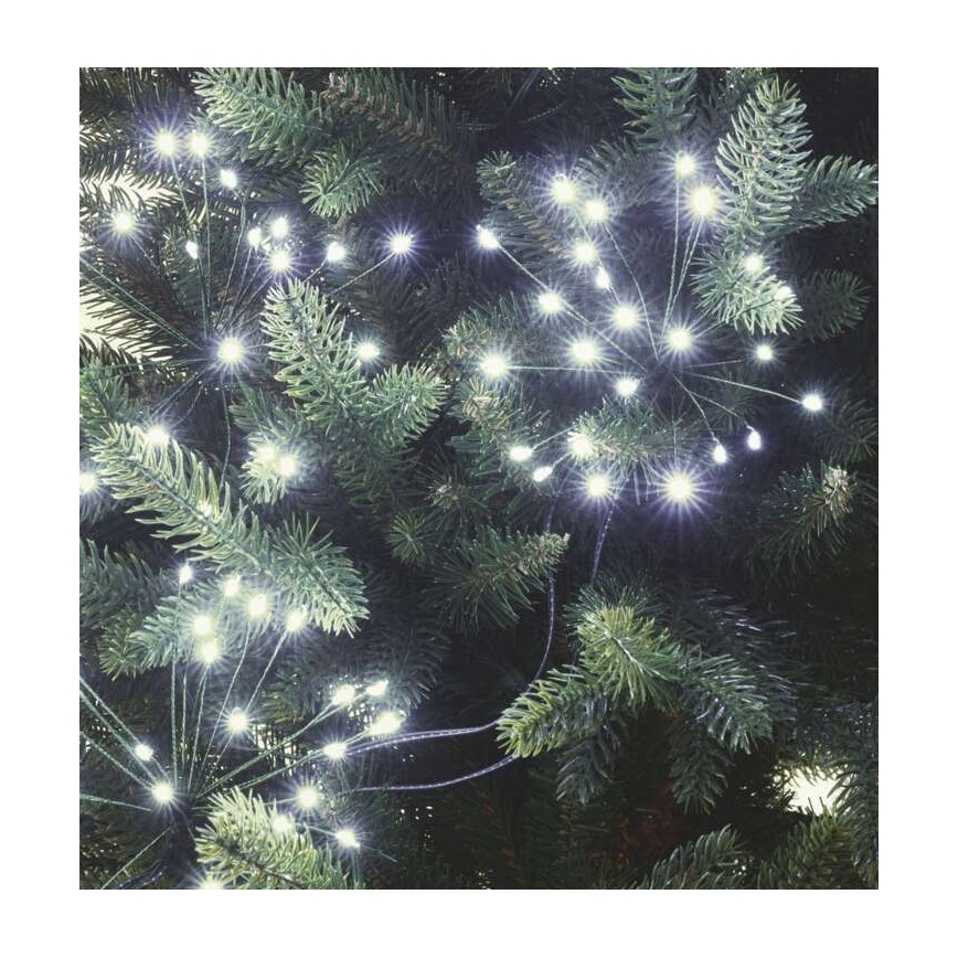Catena luminosa LED 150 LED/5,35 m, bianco freddo