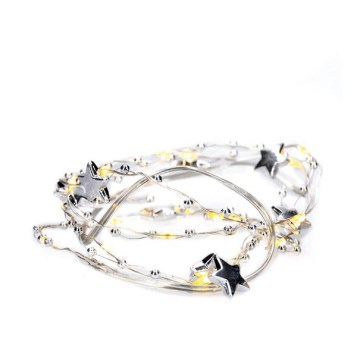 Catena luminosa LED 20 LED/2x AA, 1,5 m, bianco caldo