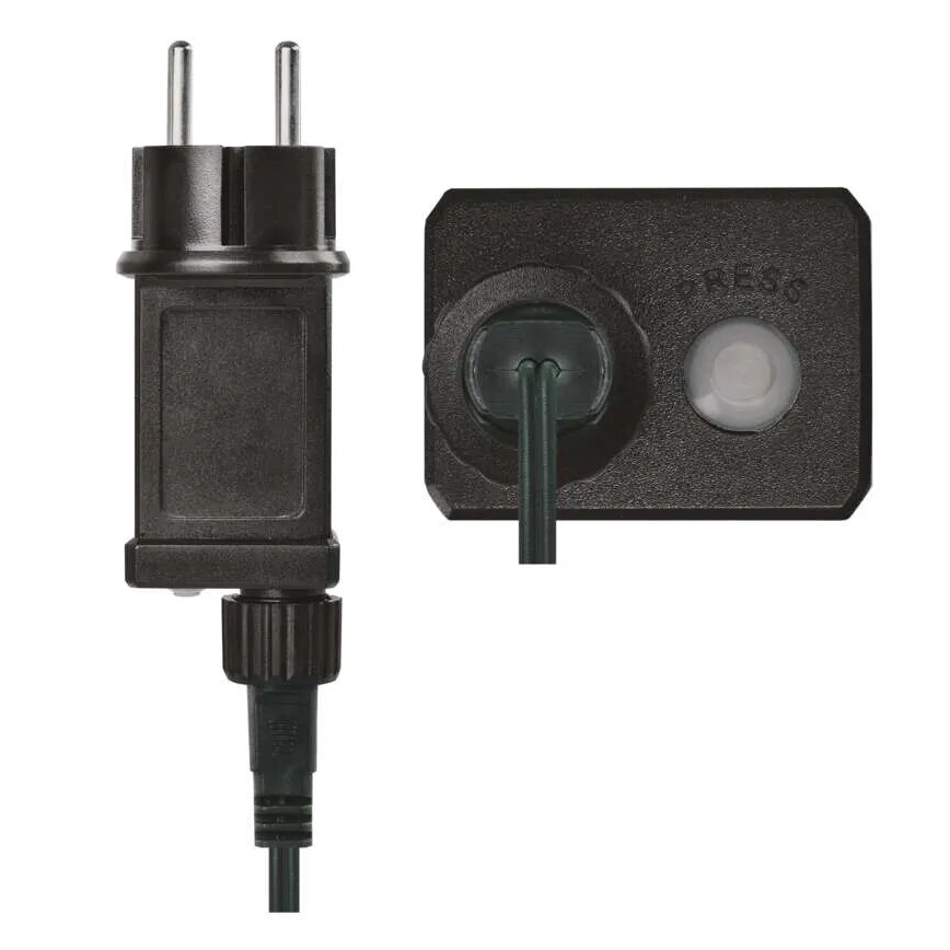 Catena luminosa LED da esterno 120 LED, 17 m, IP44, bianco caldo