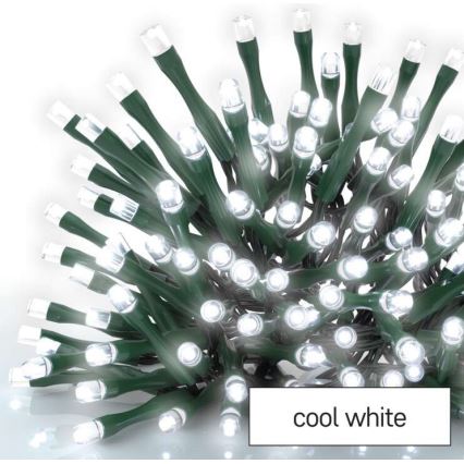Catena luminosa LED da esterno 120xLED/17m IP44 bianco freddo