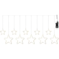 Catena luminosa LED da esterno 125 LED/1,9 m IP44 bianco caldo