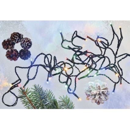 Catena luminosa LED da esterno 180 LED/23 m IP44 multicolore