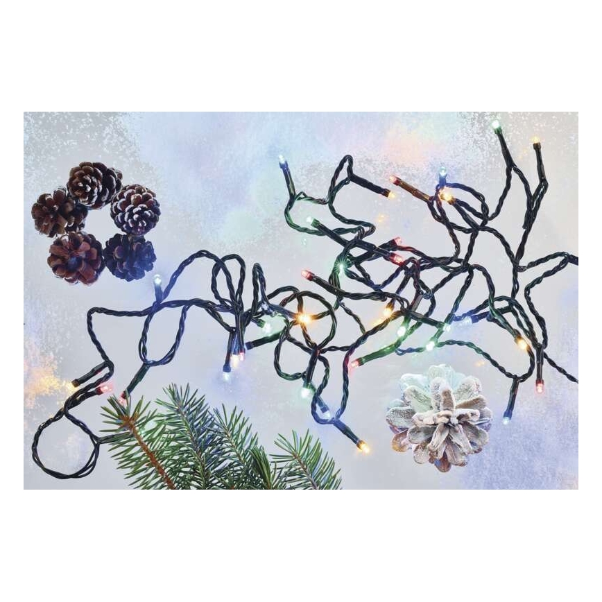 Catena luminosa LED da esterno 180 LED/23 m IP44 multicolore