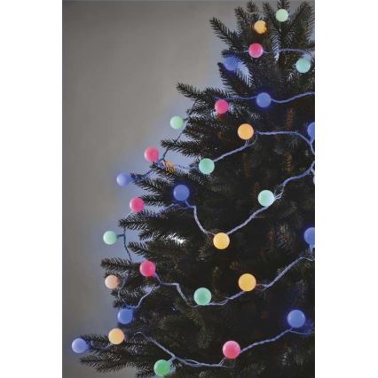 Catena luminosa LED da esterno 40 LED/9 m IP44 multicolore