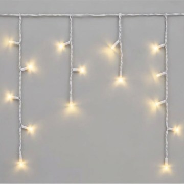 Catena luminosa LED da esterno 50xLED/3x0,4m IP44 bianco caldo