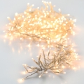 Catena luminosa LED da esterno per Natale 768xLED/230V/8 funzioni 8,5 m IP44 bianco caldo