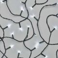 Catena luminosa LED natalizia per esterni, 180 LED / 8 modalità, 23 m, IP44, bianco freddo