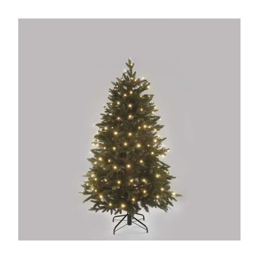 Catena luminosa LED per esterni, 120 LED (3xAA), 8,9 m, IP44, bianco caldo