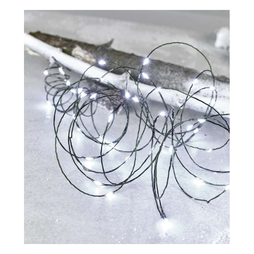 Catena luminosa LED per esterni 150xLED/20m IP44 bianco freddo