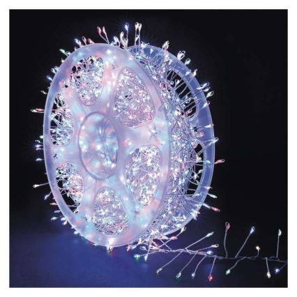 Catena luminosa LED per esterni 1920xLED/8 funzioni 19,2m IP44 multicolore
