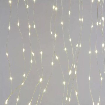 Catena luminosa LED per esterni 300xLED/8 funzioni 5,9 m IP44 bianco caldo