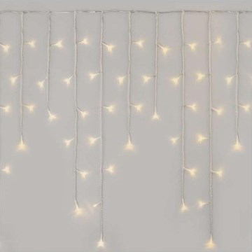 Catena luminosa LED per esterni 300xLED/8 modalità 10 m IP44 bianco caldo + telecomando