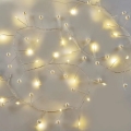Catena luminosa LED per Natale 40xLED/3xAA 1,5 m bianco caldo
