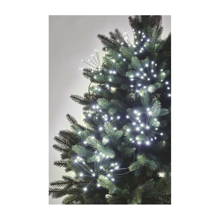 Catena luminosa natalizia 450 LED, 8+3 m, bianco freddo