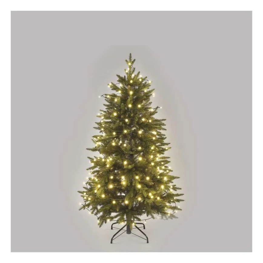 Catena luminosa natalizia a LED 300 LED/230V/8 funzioni 35 m IP44 bianco caldo