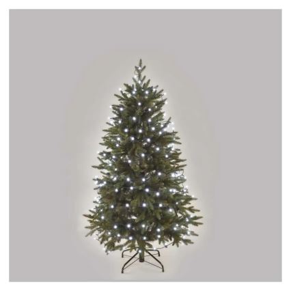 Catena luminosa natalizia a LED 300 LED, 8 modalità, 35 m, bianco freddo