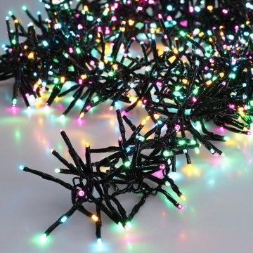 Catena luminosa natalizia da esterno a LED 576xLED/230V/8 funzioni 7,2 m IP44 multicolore