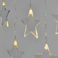 Catena luminosa natalizia da esterno a LED 8xLED/5,84m IP44 stelle