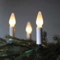 Catena luminosa natalizia FELICIA 16xE10 13,5m bianco caldo, Prodotto nella Repubblica Ceca
