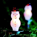 Catena luminosa natalizia FIGURINE 12xE10 10,7m, Prodotto in Repubblica Ceca