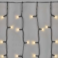 Catena luminosa natalizia LED per esterni 100xLED/1x2m IP44 bianco caldo