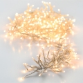 Catena luminosa natalizia LED per esterni 3000xLED/230V/8 funzioni 24,8 m IP44 bianco caldo