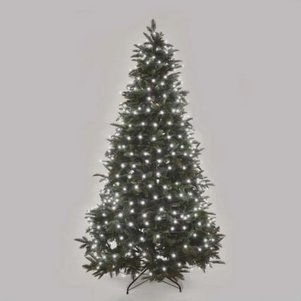 Catena luminosa natalizia LED per esterno 480xLED/8 funzioni 53m bianco freddo IP44