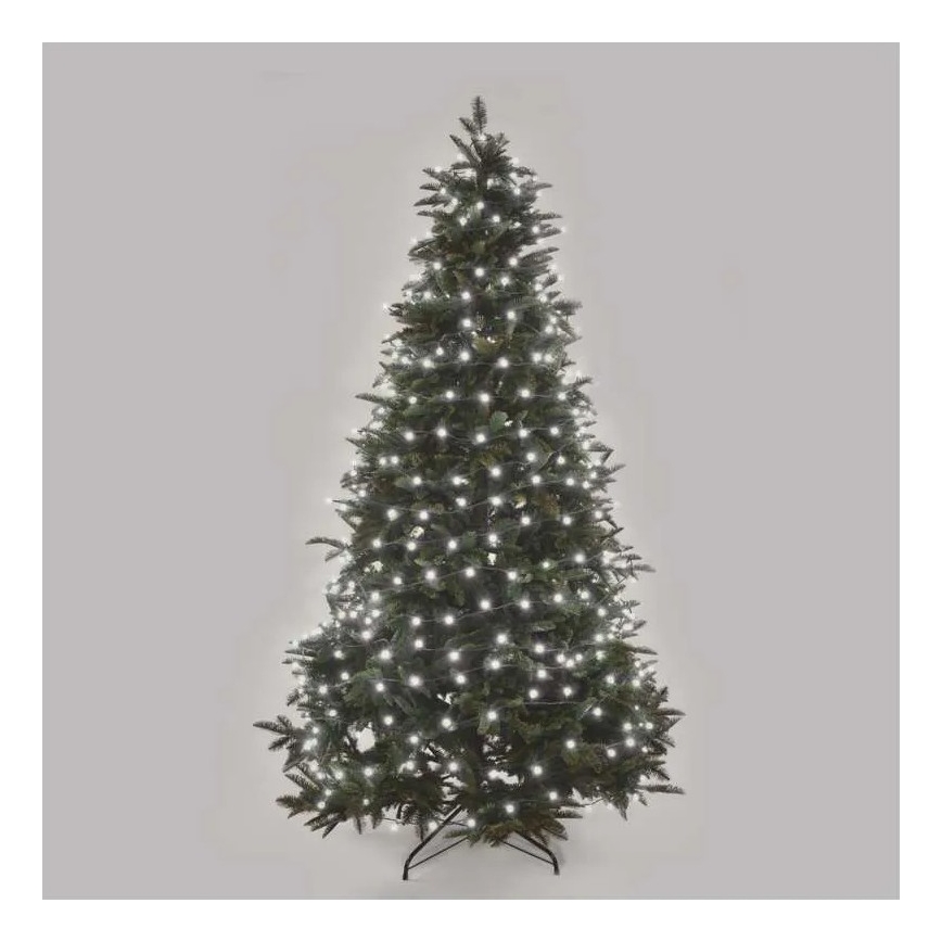 Catena luminosa natalizia LED per esterno 480xLED/8 funzioni 53m bianco freddo IP44