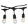Catena luminosa per esterni STRING 15m 15xE27/25W/230V IP54