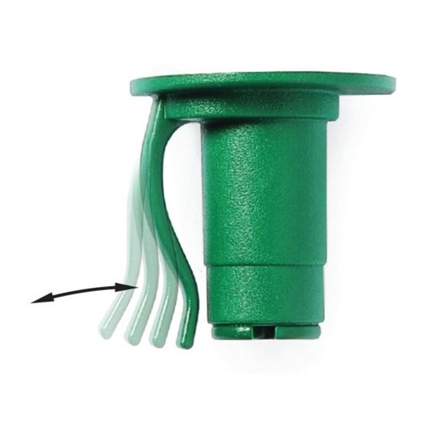 Catena luminosa TOADSTOOL 12xE10/10,7m, rossa, Prodotto nella Repubblica Ceca