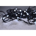 Catena natalizia da esterno LED 100xLED/8 funzioni IP44 13m bianco freddo