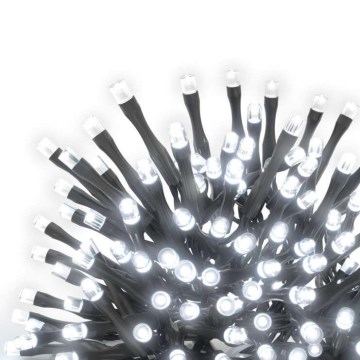 Catena natalizia LED da esterno 100xLED/15m IP44 bianco freddo