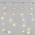 Catena natalizia LED per esterni 100xLED/8 funzioni 7,9x0,7m IP44 bianco caldo