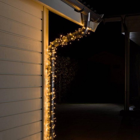 Catena natalizia LED per esterno 20xLED 13m IP44