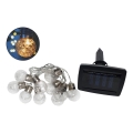 Catena solare a LED per esterni  10xLED/1,2V 300 mAh 2,2 m IP44