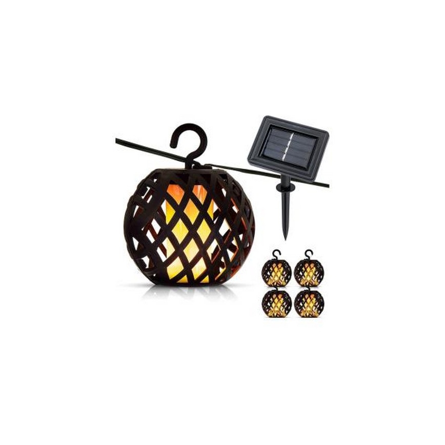 Catena solare LED 60xLED/2m IP44