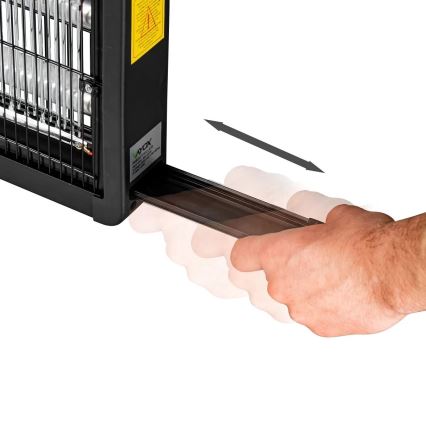 Cattura insetti elettrico 2x20W/230V 180 m²