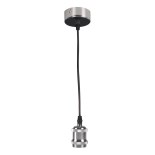 Cavo di alimentazione 1xE27/20W/230V cromo lucido