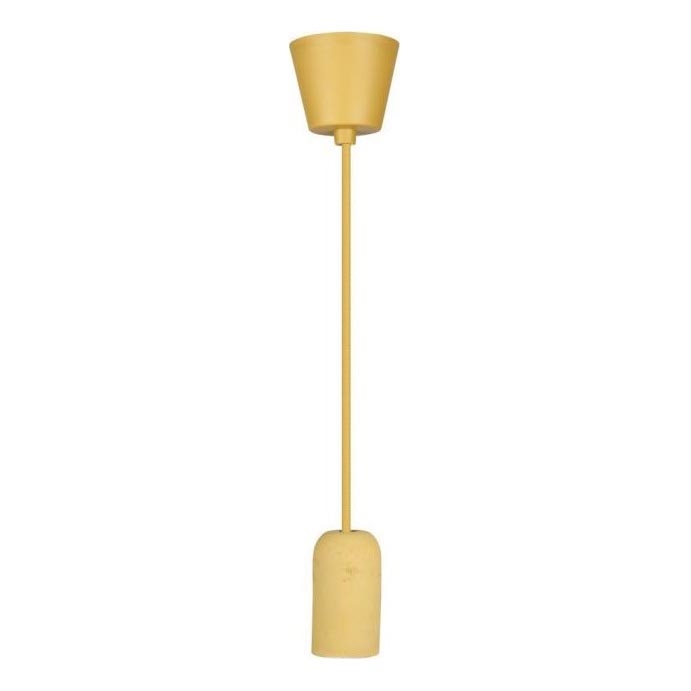Cavo di alimentazione 1xE27/60W/230V calcestruzzo/beige