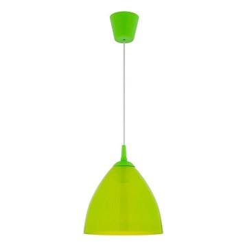 Cavo di alimentazione EDI 1xE27/60W/230V 90 cm verde