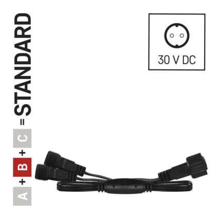 Cavo di derivazione esterno per catene di collegamento, 0,5 m, IP44