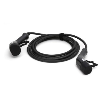 Cavo di ricarica per auto elettriche tipo 2 5m 11kW 16A IP54 nero