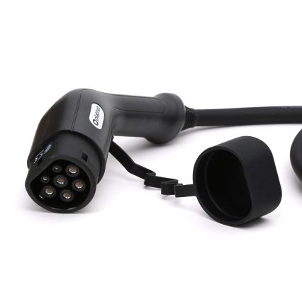 Cavo di ricarica per auto elettriche tipo 2 5m 11kW 16A IP54 nero