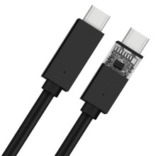 Cavo USB Connettore USB-C 2.0 1m nero
